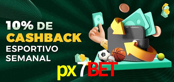 10% de bônus de cashback na px7bet
